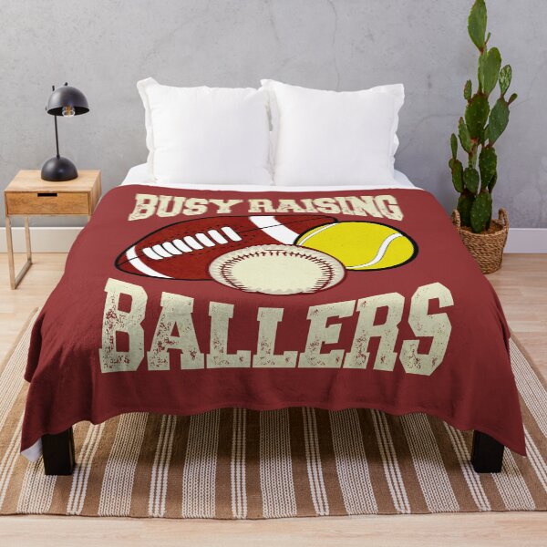 Item preview, Busy Raising Ballers designed and sold by RockBeeDesigns.
