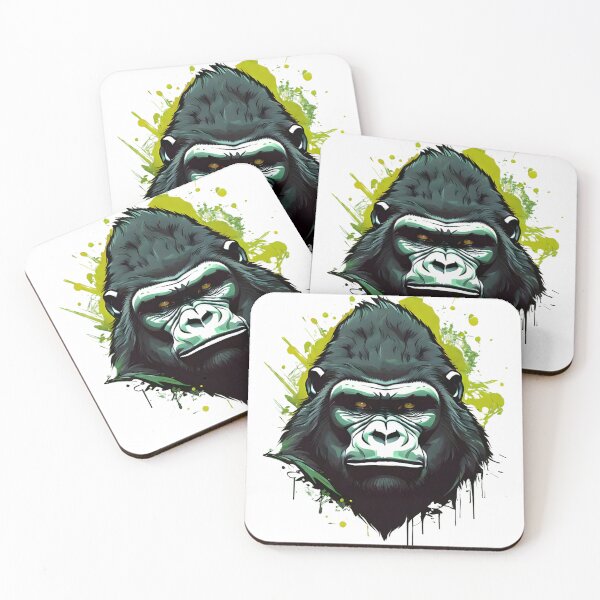 Item preview, "Majestic Gorilla Portrait T-Shirt" designed and sold by ArtistKunal123.