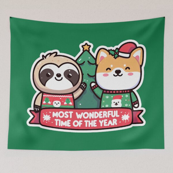 Item preview, Most Wonderful Time Of The Year designed and sold by plushism.