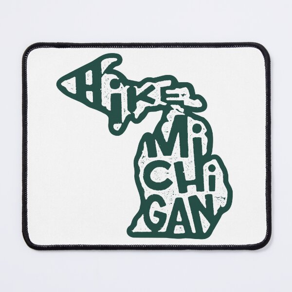 Item preview, Hike Michigan - Green and White designed and sold by suttonbelyea.