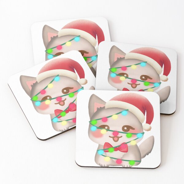 Item preview, Puppy Christmas Wear Santa Hat with Light  designed and sold by Emikii.