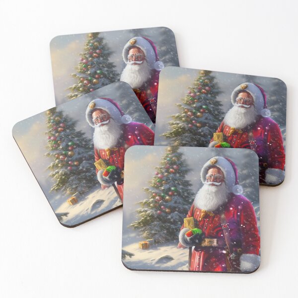 Item preview, Santa Claus,Oil painting,Festive illustration, designed and sold by Mickeymouse2023.