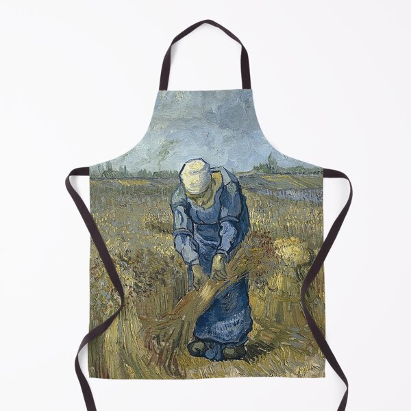 Item preview, Vincent Van Gogh - Peasant Woman Binding Sheaves designed and sold by tomorrowsart.