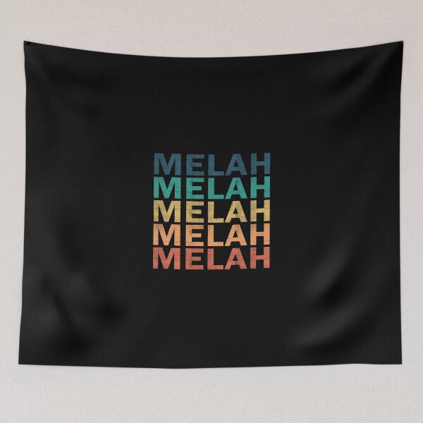 Item preview, Melah Name - Melah Vintage Retro Proud Name designed and sold by LeonorBialasz.