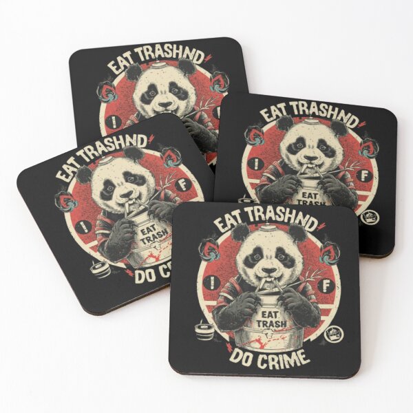Item preview,  "Eat trash do crime".funny panda lovers design . designed and sold by Obinne.