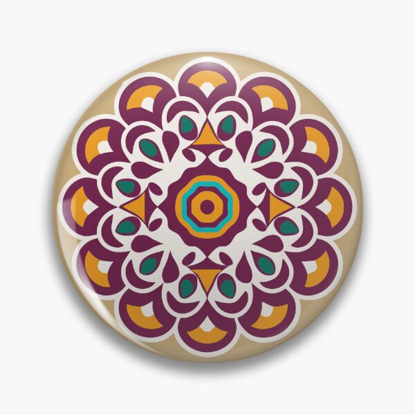 Item preview, Traditional Rangoli Design Art designed and sold by Jollys-ArtShop.