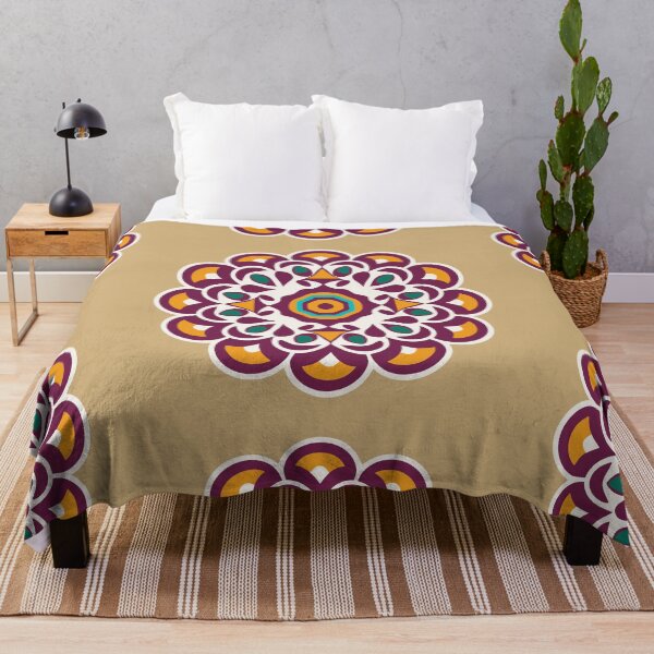Item preview, Traditional Rangoli Design Art designed and sold by Jollys-ArtShop.