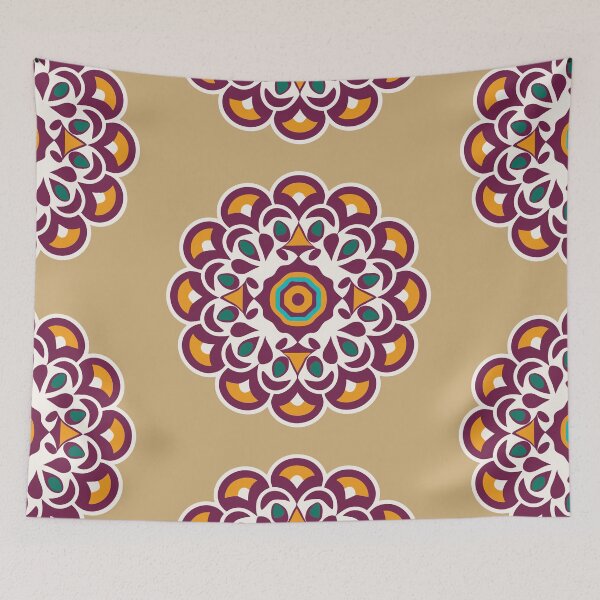 Item preview, Traditional Rangoli Design Art designed and sold by Jollys-ArtShop.