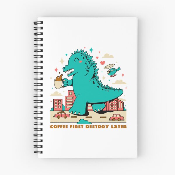 Item preview, Coffee First Destroy Later designed and sold by Quilimo Studio.