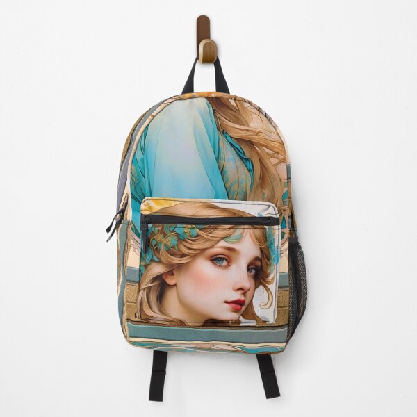 Item preview, An Enchanted Daydream Of An Art Nouveau Beauty Gorgeous AI Concept Art by Xzendor7 designed and sold by Xzendor7 Digital Art Creations.