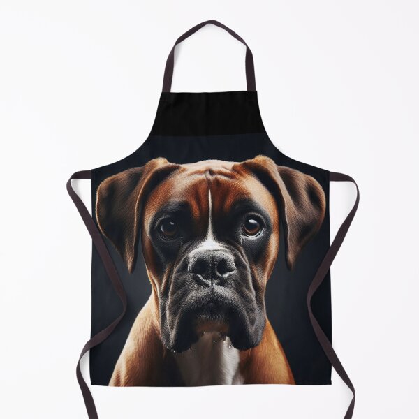 Item preview, Realistic Boxer Pawtrait designed and sold by PawtraitRealism.