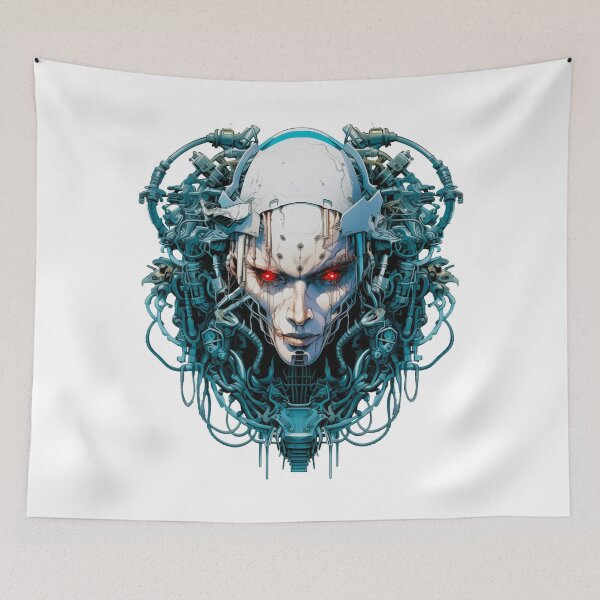 Item preview, Futuristic Robot designed and sold by ZenEvoke.
