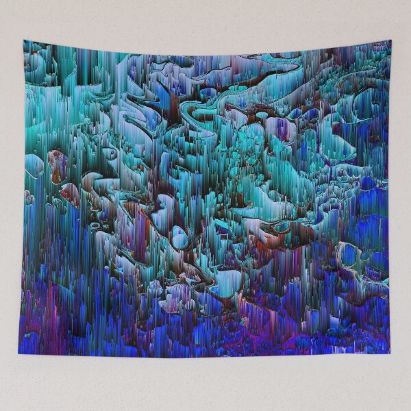 Item preview, I'm No Glitch - Pixel Abstract Art designed and sold by Jennifer Walsh Design.