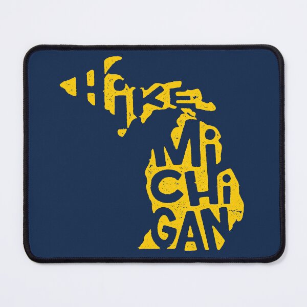 Item preview, Hike Michigan - Maize and Blue designed and sold by suttonbelyea.