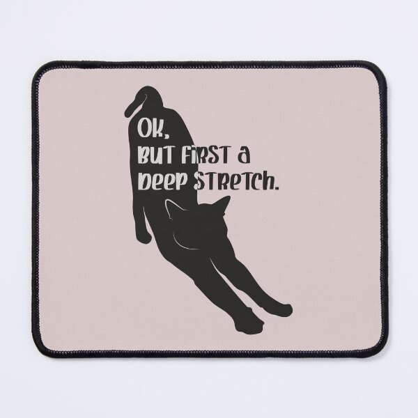 Item preview, Cat yoga “deep stretch” designed and sold by MyMaryDesign.