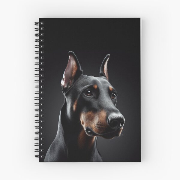 Item preview, Realistic Doberman Pawtrait designed and sold by PawtraitRealism.