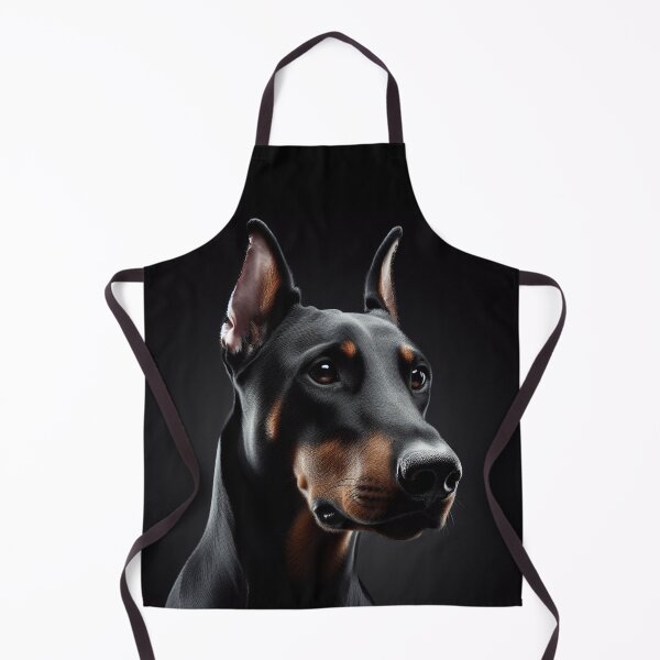 Item preview, Realistic Doberman Pawtrait designed and sold by PawtraitRealism.