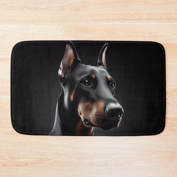 Item preview, Realistic Doberman Pawtrait designed and sold by PawtraitRealism.