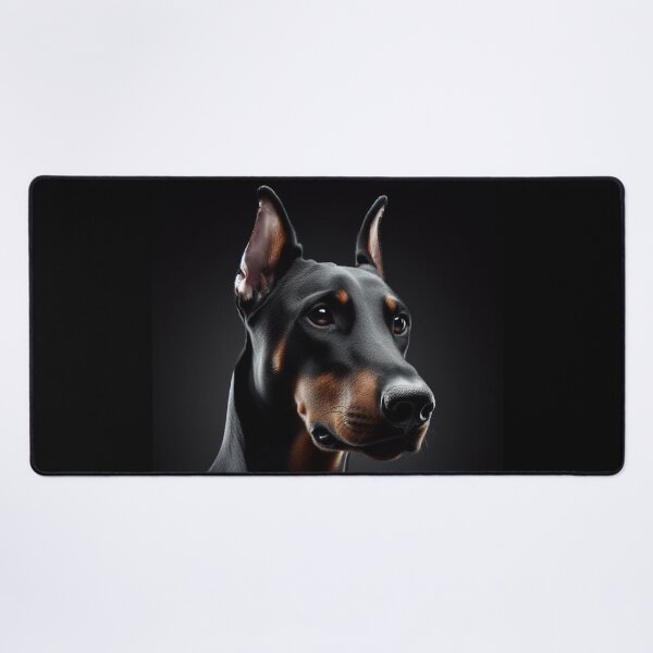 Item preview, Realistic Doberman Pawtrait designed and sold by PawtraitRealism.