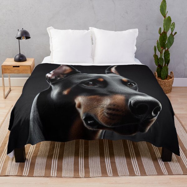 Item preview, Realistic Doberman Pawtrait designed and sold by PawtraitRealism.