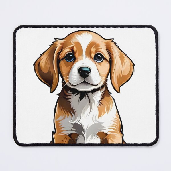 Item preview, "Adorable Paws: Whimsical Puppy Illustration T-Shirt" designed and sold by ArtistKunal123.