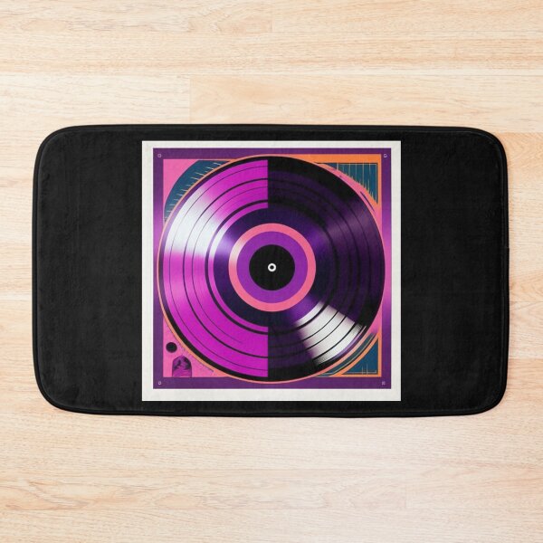 Item preview, Vinyl Record Turntable Purple designed and sold by musicgeniusart.