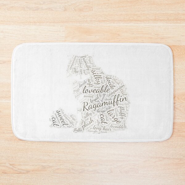 Item preview, Ragamuffin Wordcloud for Lighter Backgrounds designed and sold by WordsYouLove.