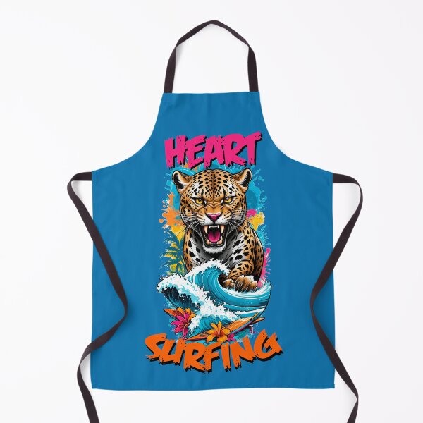 Item preview, Angry leopard Surfing designed and sold by PETS ABC.
