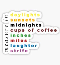 Measure in Sticker
