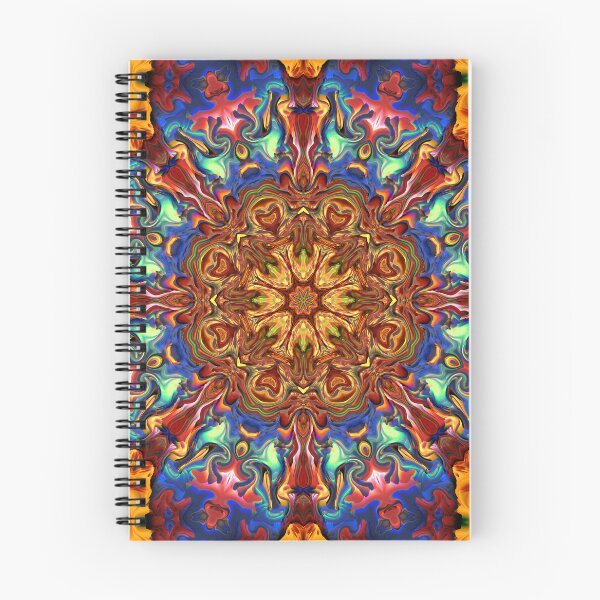 Item preview, 8-sided Geometric Psychedelic Fractal Flower (1038) designed and sold by MeltMore.
