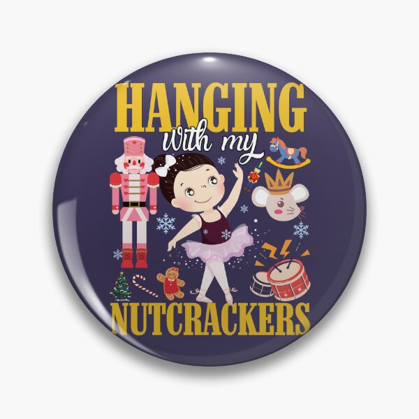 Item preview, Cute Hanging with My Nutcrackers Squad Ballet Dance School Dancing Christmas designed and sold by LittleZea.