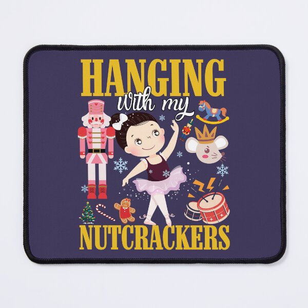 Item preview, Cute Hanging with My Nutcrackers Squad Ballet Dance School Dancing Christmas designed and sold by LittleZea.