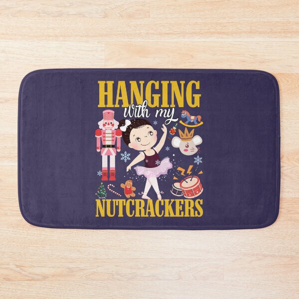 Item preview, Cute Hanging with My Nutcrackers Squad Ballet Dance School Dancing Christmas designed and sold by LittleZea.