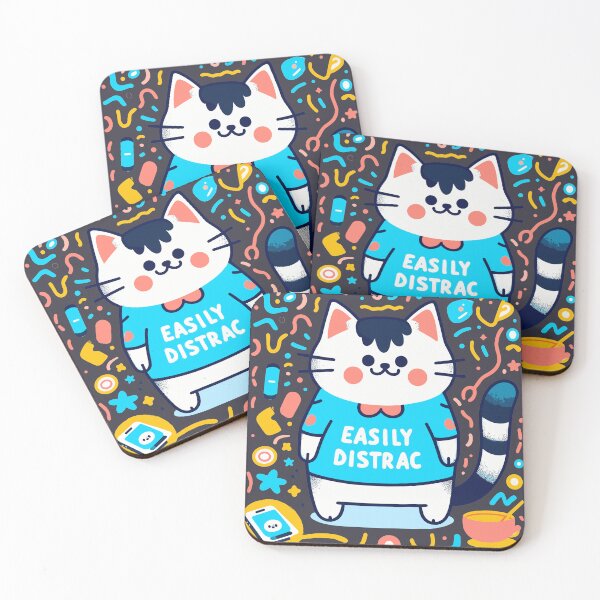 Item preview, Easily Distrac designed and sold by bihtti.