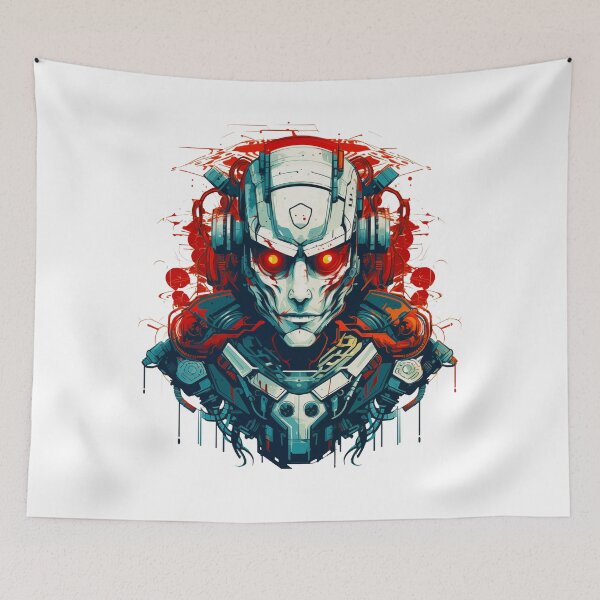 Item preview, Futuristic Robot designed and sold by ZenEvoke.