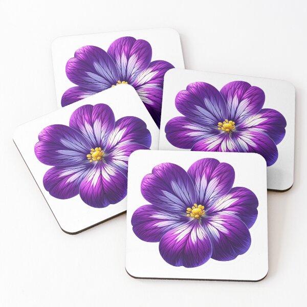 Item preview, Lively Violet Bloom Sticker designed and sold by KNAA.