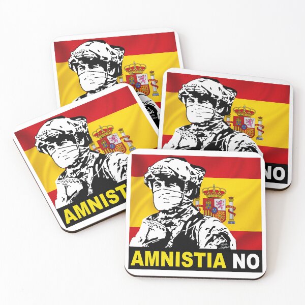 Item preview, Amnistía No; España; designed and sold by StickerApe.