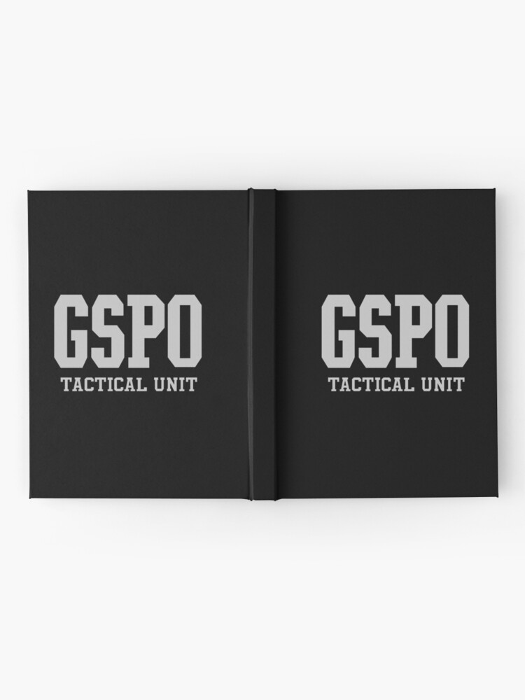 "GSPO Tactical Unit" Hardcover Journal by mapreduce Redbubble