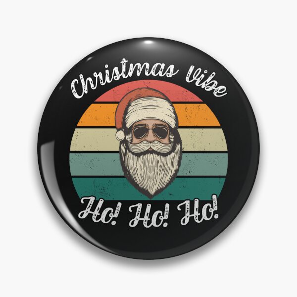 Item preview, Santa Claus Retro Vintage Christmas Vibe Ho Ho Ho designed and sold by FreeMind-Design.