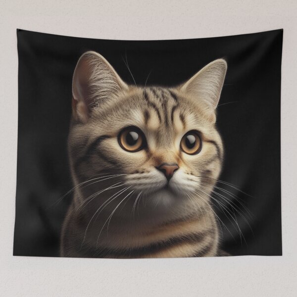 Item preview, Realistic Domestic Shorthair Pawtrait designed and sold by PawtraitRealism.