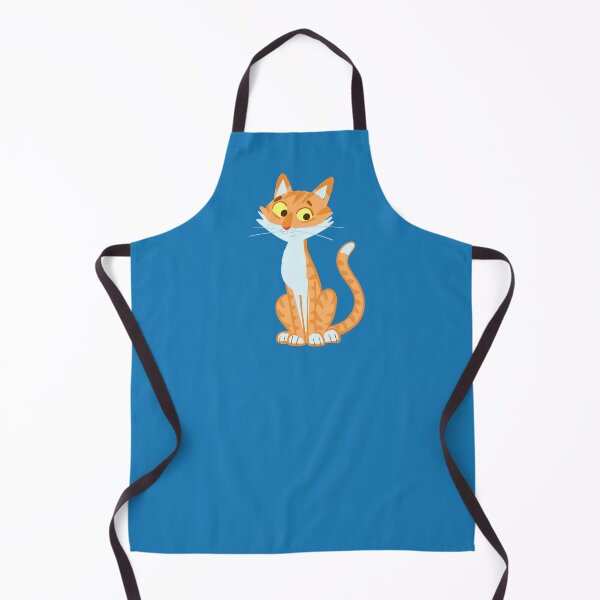 Item preview, orange cat is sitting and looking happily designed and sold by duxpavlic.
