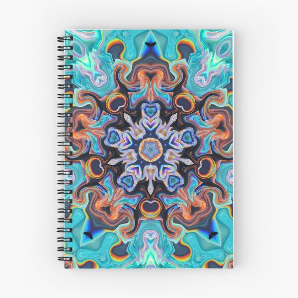 Item preview, 5-sided Geometric Psychedelic Fractal Flower (1035) designed and sold by MeltMore.