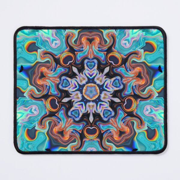 Item preview, 5-sided Geometric Psychedelic Fractal Flower (1035) designed and sold by MeltMore.