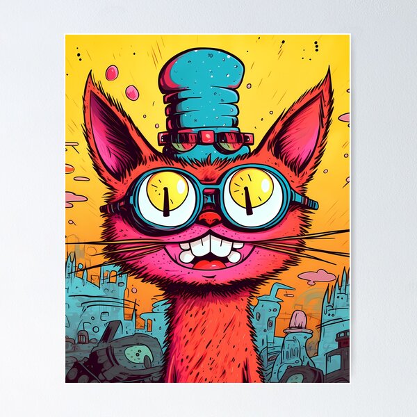 Item preview, The Cat in the City of Lights designed and sold by HisoTorDesign.