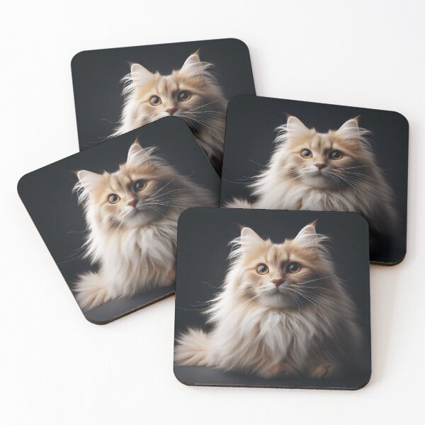Item preview, Realistic Domestic Longhair Pawtrait designed and sold by PawtraitRealism.