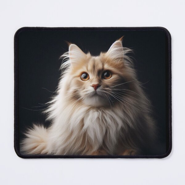 Item preview, Realistic Domestic Longhair Pawtrait designed and sold by PawtraitRealism.