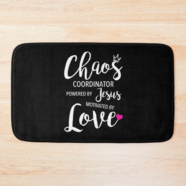 Item preview, Chaos Coordinator Teacher Powered By Jesus Motivated Love designed and sold by JukeLox.