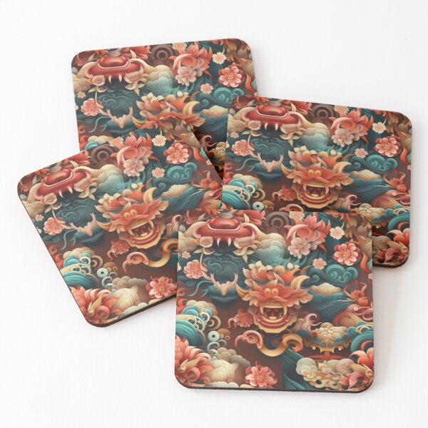 Item preview, 2024 Chinese New Year Seamless Pattern Collection  designed and sold by Sitred123.