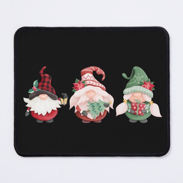 Item preview, Three Gnomes Merry Christmas Santa Claus designed and sold by LionessLove.
