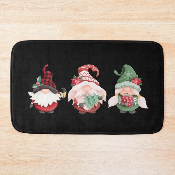 Item preview,  Three Gnomes Merry Christmas Santa Claus designed and sold by LionessLove.